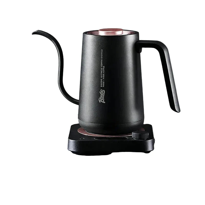 Bollitore Elettrico a Collo di Cigno 900 ml con Controllo della Temperatura – 1500W Riscaldamento Rapido per Pour Over e Tè