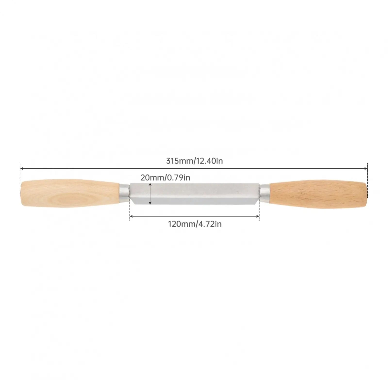 Coltello da Trazione per Legno con Lama in Acciaio SK5