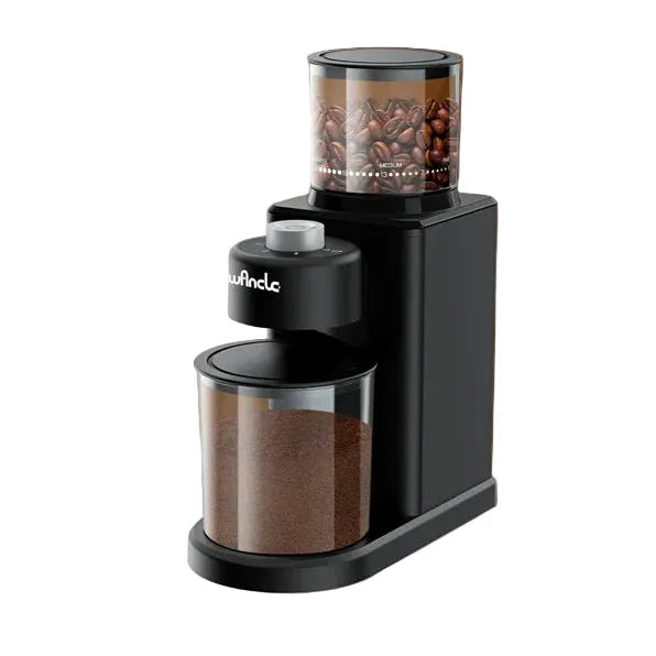 Macinacaffè Elettrico a Macine Coniche 200W – 25 Livelli di Macinatura Regolabili per Espresso e Metodi di Estrazione