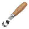 Set Coltelli da Intaglio in Acciaio Inossidabile con Manici in Faggio