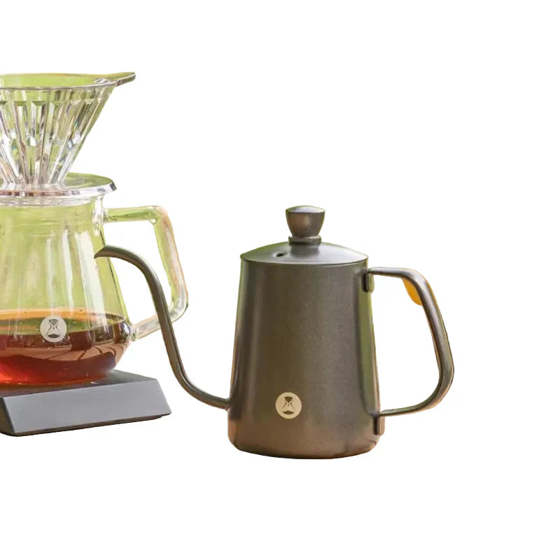 Bollitore a Collo di Cigno 600 ml in Acciaio Inox 304 – Beccuccio di Precisione per Pour Over e Preparazione Caffè
