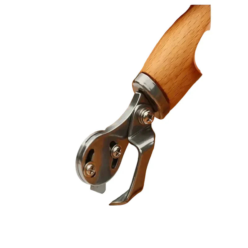 Coltello per Pelle con Lama Dritta e Curva