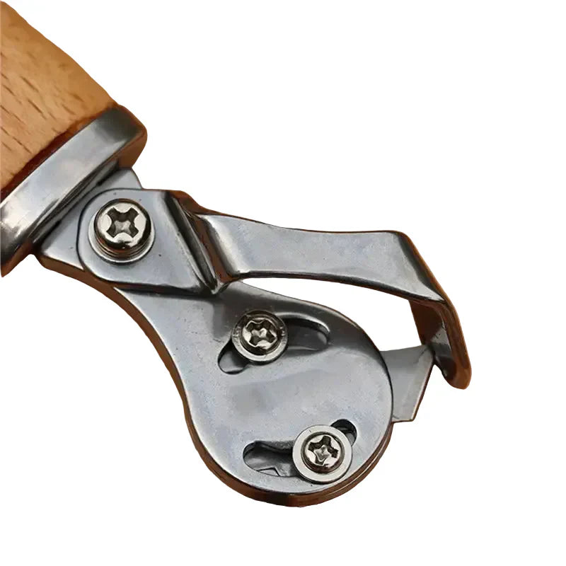 Coltello per Pelle con Lama Dritta e Curva