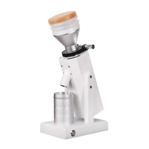 Macinacaffè Elettrico a Macine Coniche 180W – Macinino Compatto per Espresso e Caffè Filtro con Tramoggia Integrata